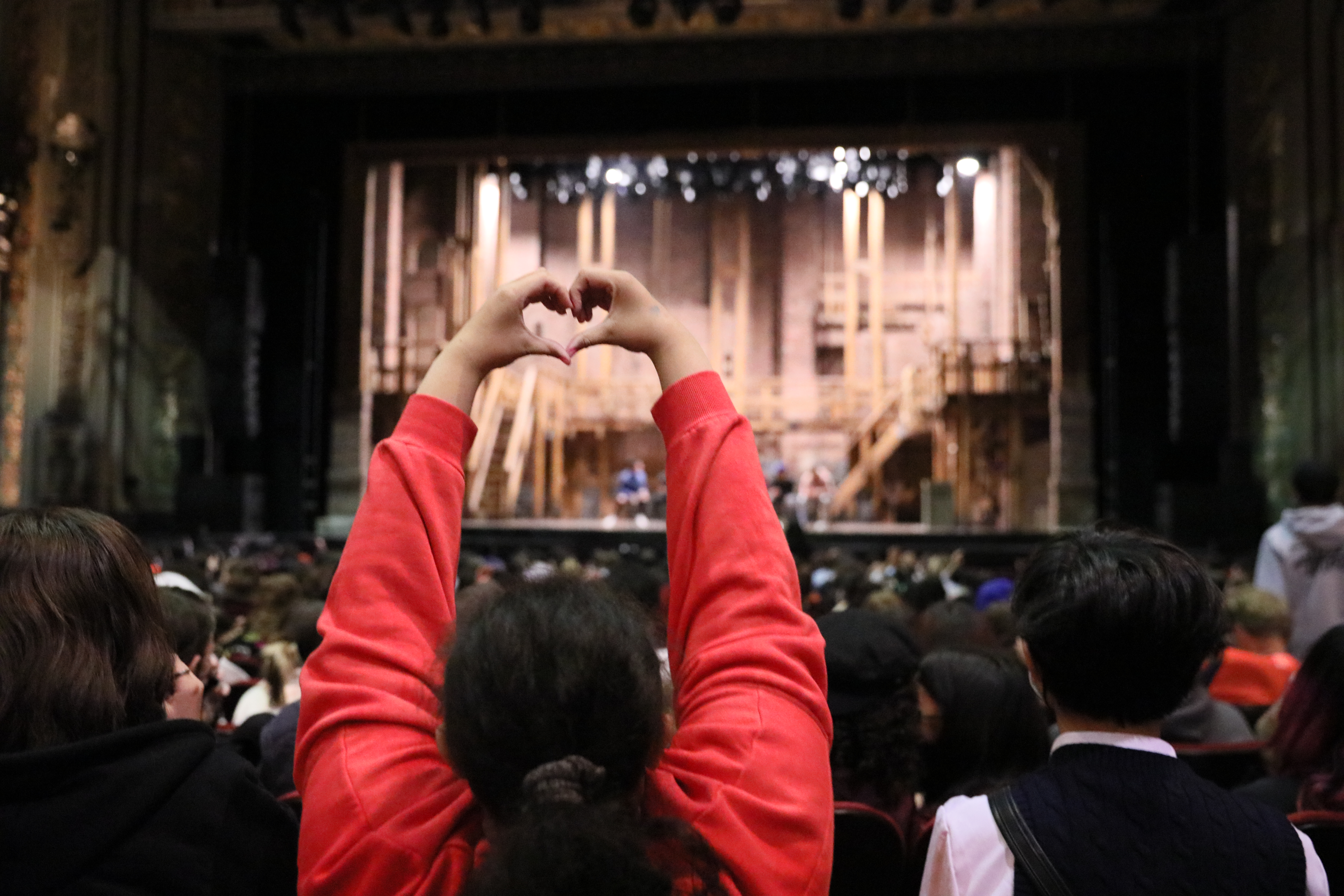 EduHam matinee performance on February 9, 2022 at the Hollywood Pantages Theatre