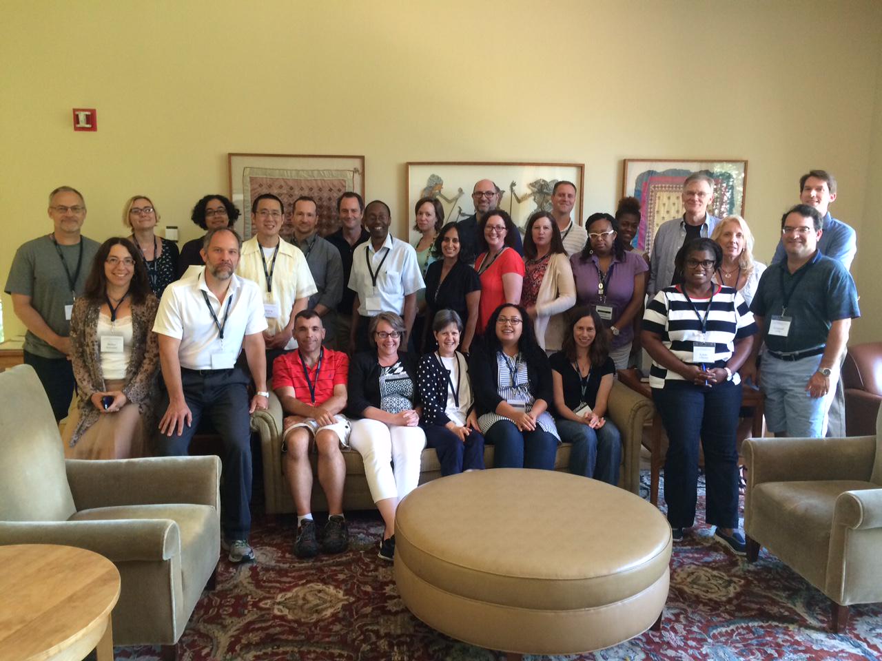 Council of Independent Colleges history professors attending Professor David W. Blight's Slave Narratives seminar in 2015