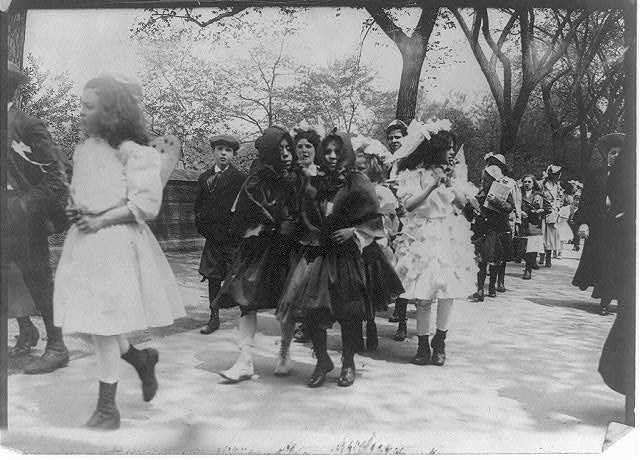 Children Marching in May Day Parade, NYC, 1908 (Library of Congress)