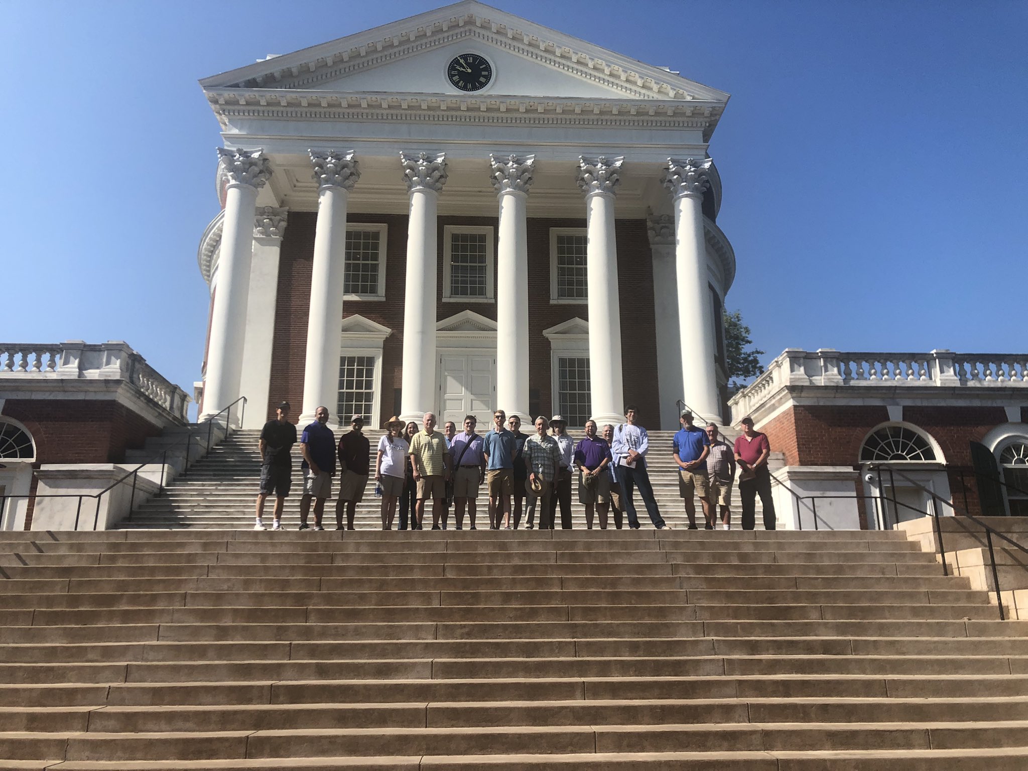 Participants in the 2021 Teacher Seminar at the University of Virginia