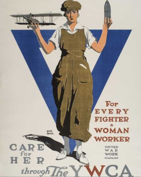 A 1918 poster designed by Adolph Treidler during World War I. (The Gilder Lehrman Institute, GLC09550)