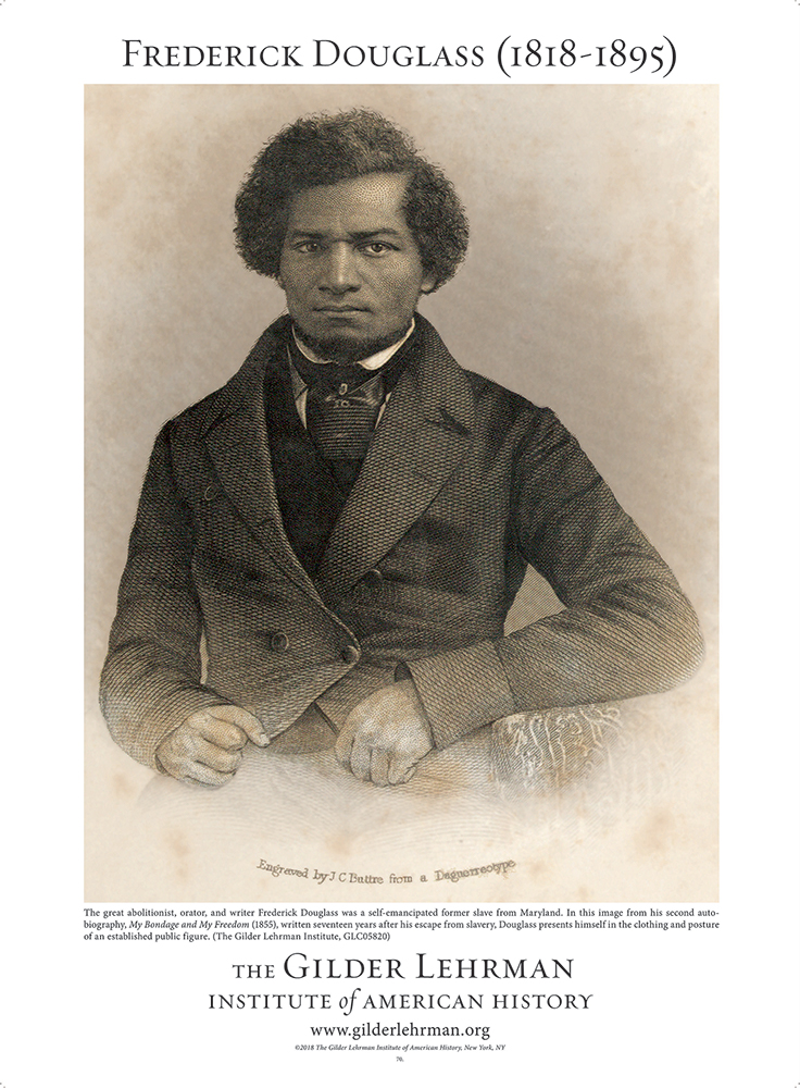 Abolitionist, orator, and writer Frederick Douglass