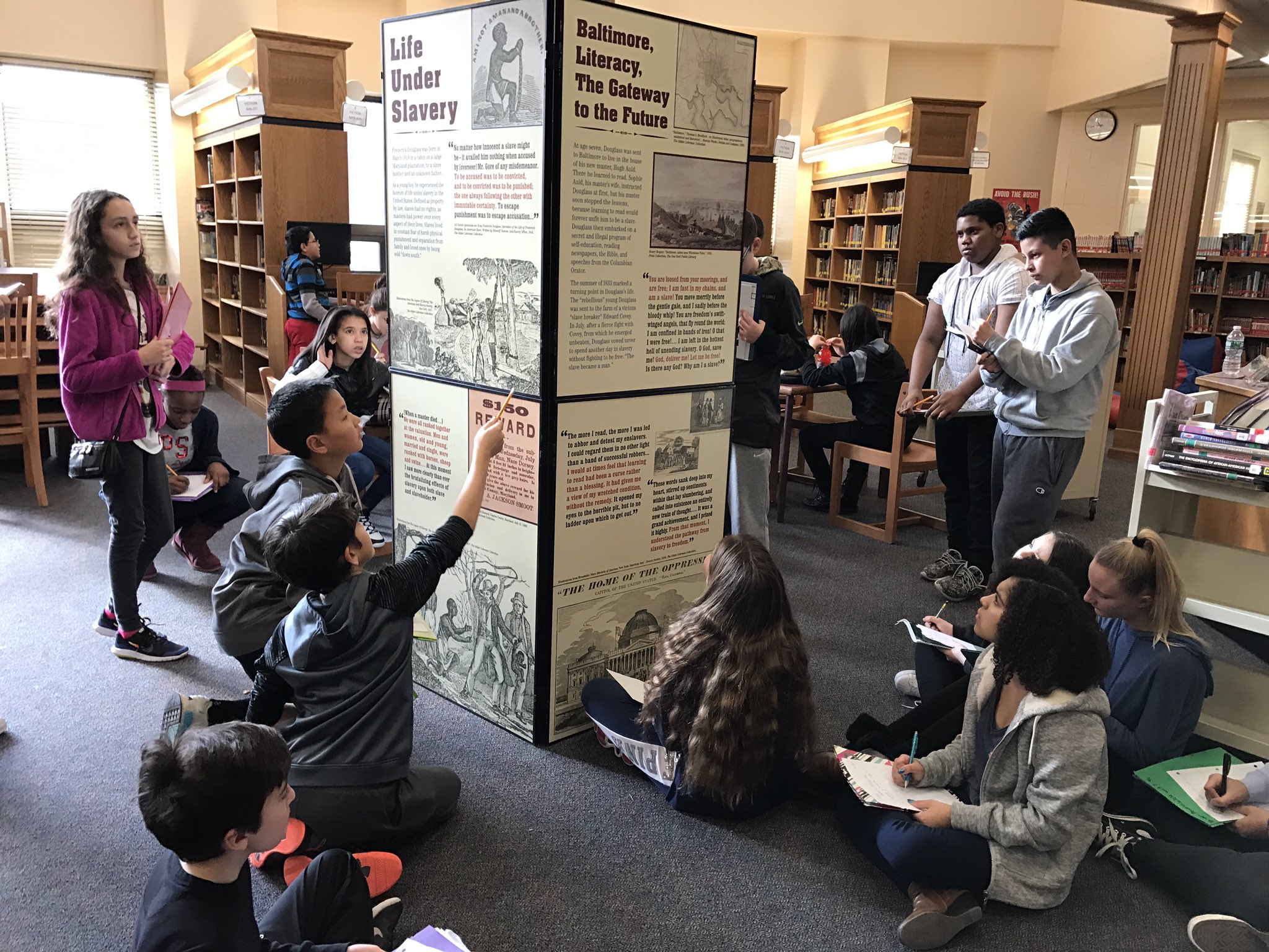 The Frederick Douglas Traveling Exhibition