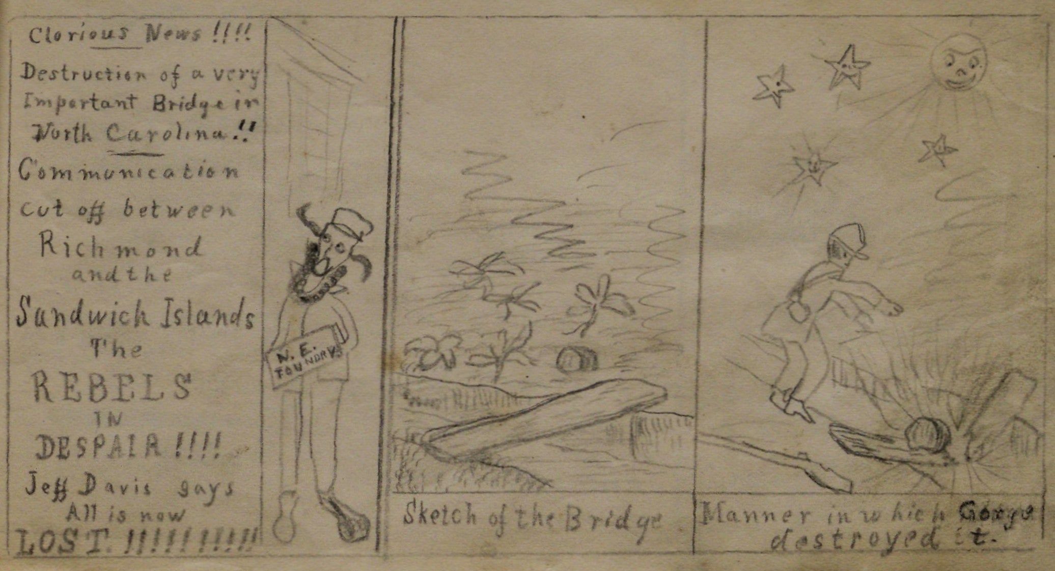 “A Few Scenes in the life of A ‘SOJER’ in the Mass 44th.” (The Gilder Lehrman Institute, GLC08200, pp. 25-28) “A Few Scenes in the life of A ‘SOJER’ in the Mass 44th.” (The Gilder Lehrman Institute, GLC08200, pp. 25-28)