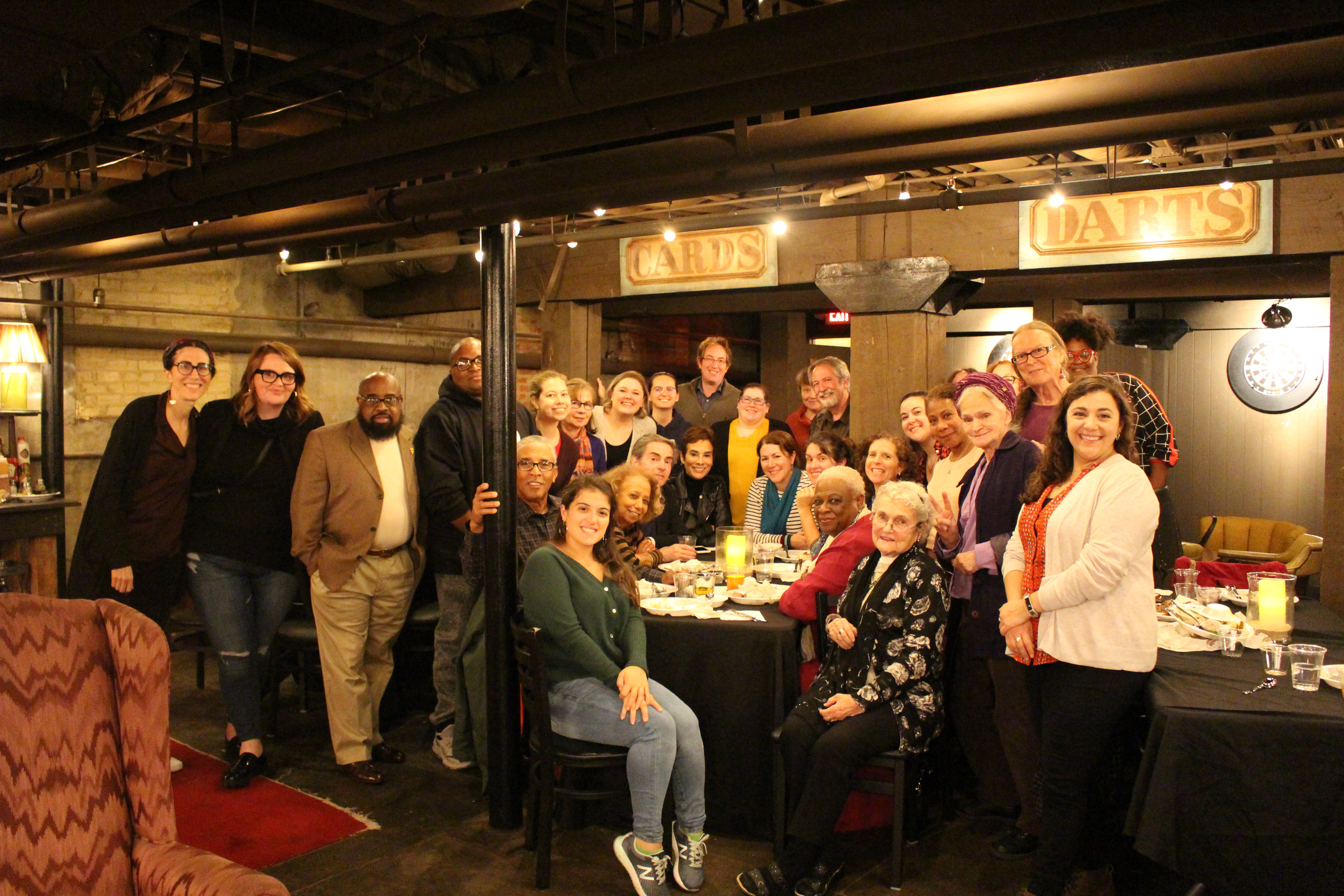 Gilder Lehrman Institute staff with civil rights era activists and friends