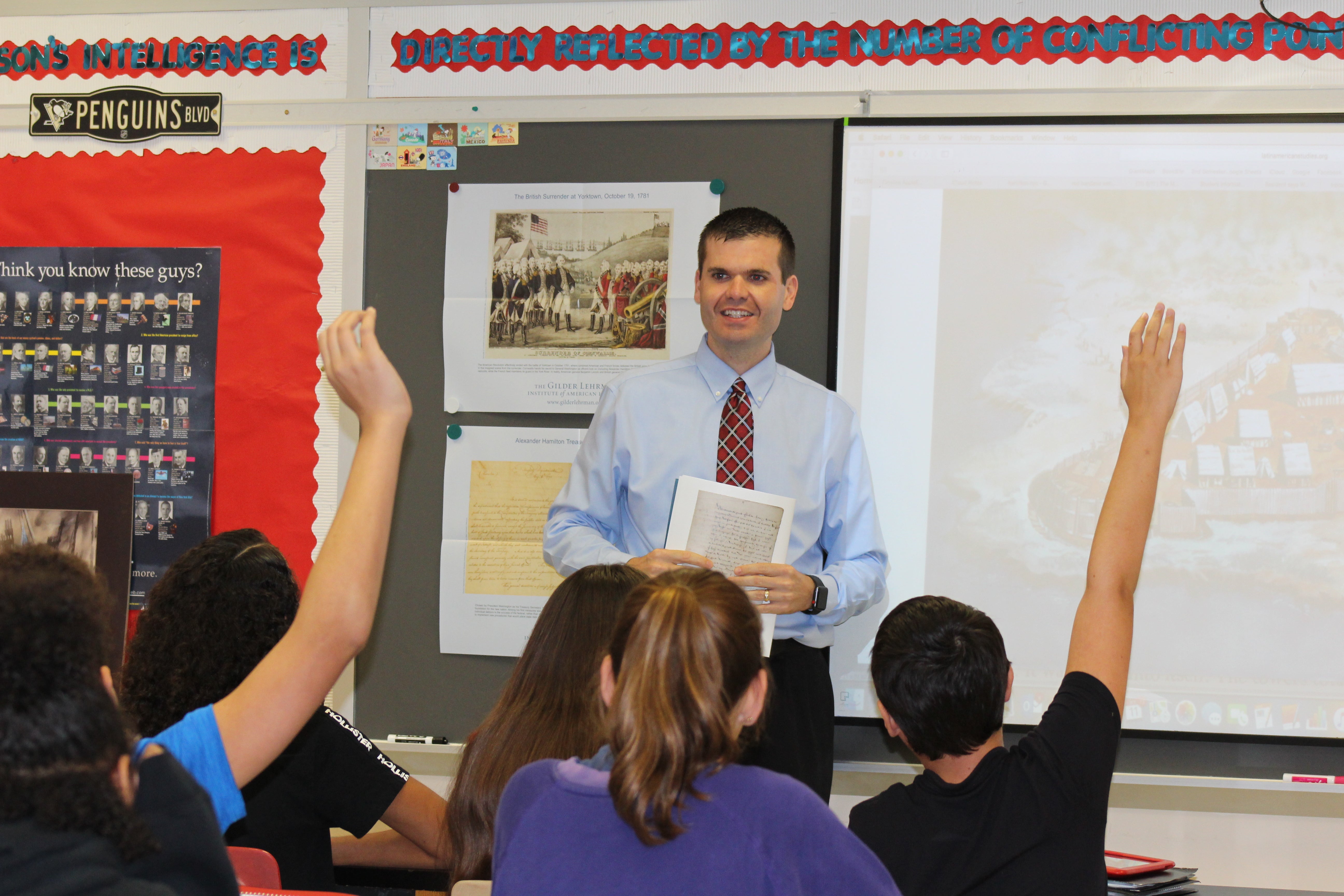 2018 Gilder Lehrman National History Teacher of the Year Joe Welch