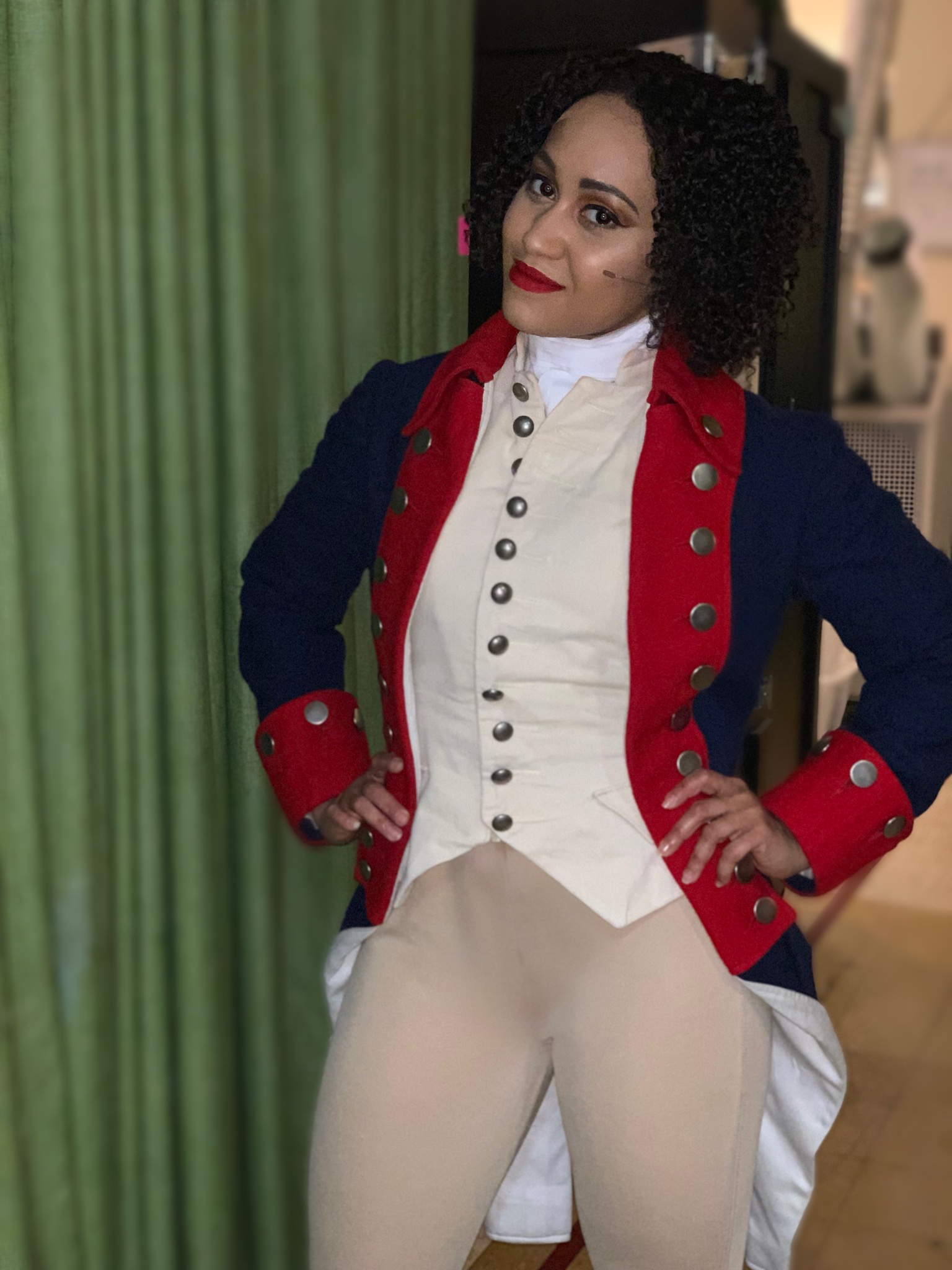 Krystal Mackie read for the Hamilton Cast Read Along in the fall of 2020.