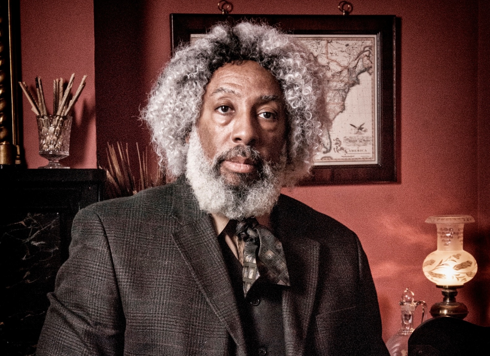 Nathan Richardson will portray Frederick Douglass during an impressionistic lecture at Genesee Community College.