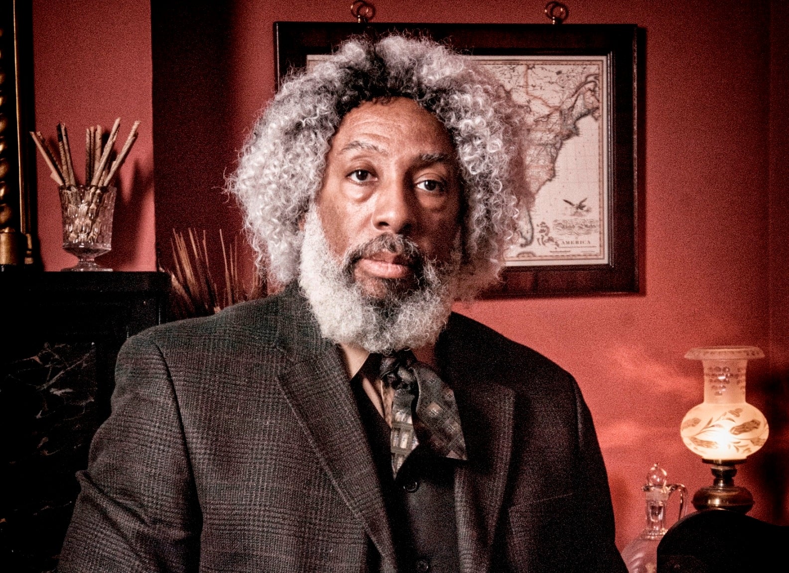 Nathan Richardson will portray Frederick Douglass during an impressionistic lecture at Genesee Community College.