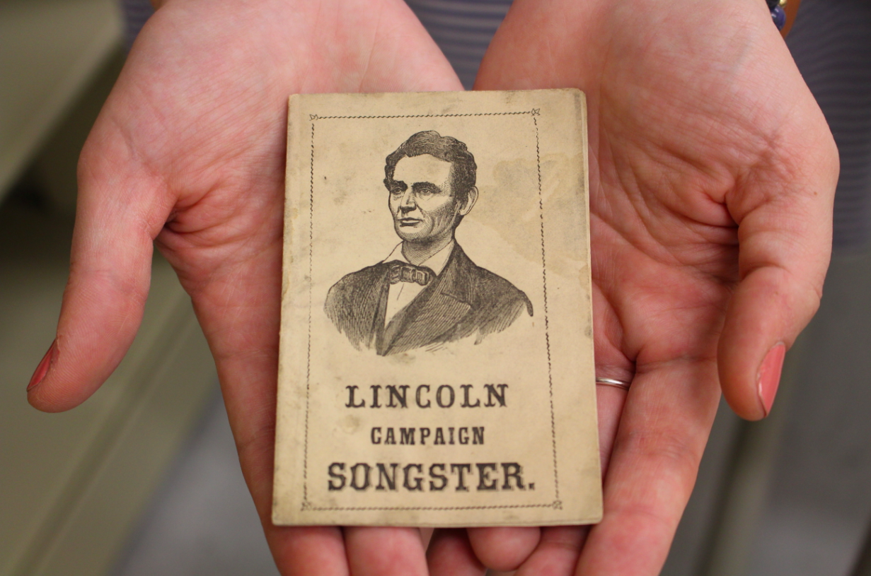 Lincoln Campaign Songster for the Use of Clubs. Containing All of the Most Popular Songs (Philadelphia: Mason & Co., 1864). (Gilder Lehrman Institute, GLC08709)