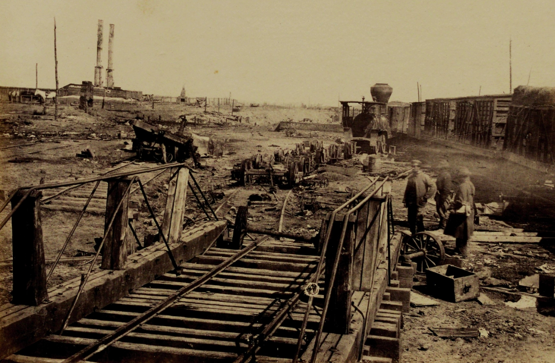 "Ruins at Manassas" from Gardner's Photographic Sketchbook of the War, 1866 (Gilder Lehrman Institute, GLC03547)