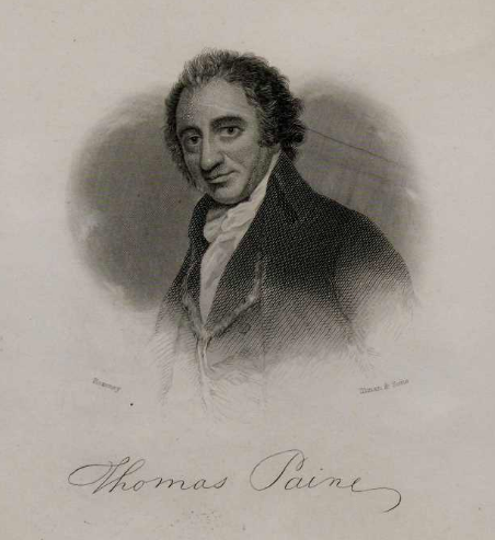 Thomas Paine, by Romney Illman & Sons (Gilder Lehrman Institute, GLC04218)