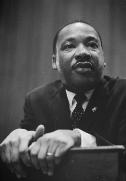 Martin Luther King Jr., March 26, 1964. Photograph by Marion S. Trikosko. (Library of Congress)