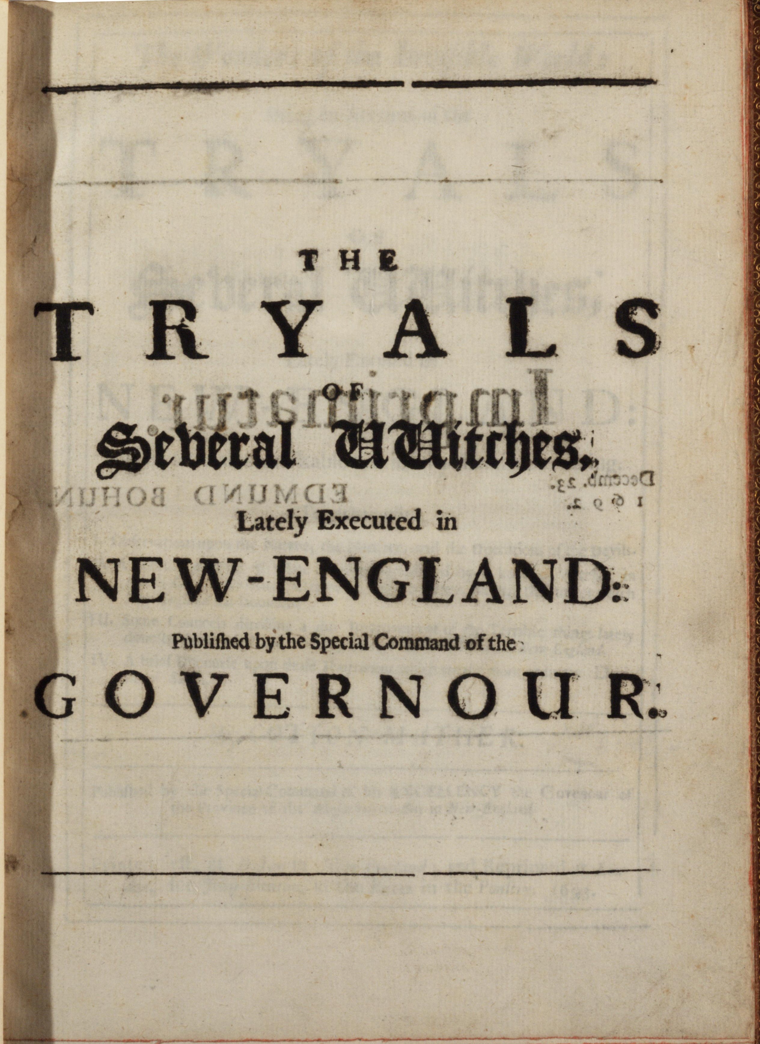 Puritans and the salem witch trials essays about education