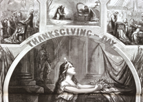 “Thanksgiving-Day,” by Thomas Nast, Harper’s Weekly, December 5, 1863. (Gilder Lehrman Collection) “Thanksgiving-Day,” by Thomas Nast, Harper’s Weekly, December 5, 1863. (Gilder L