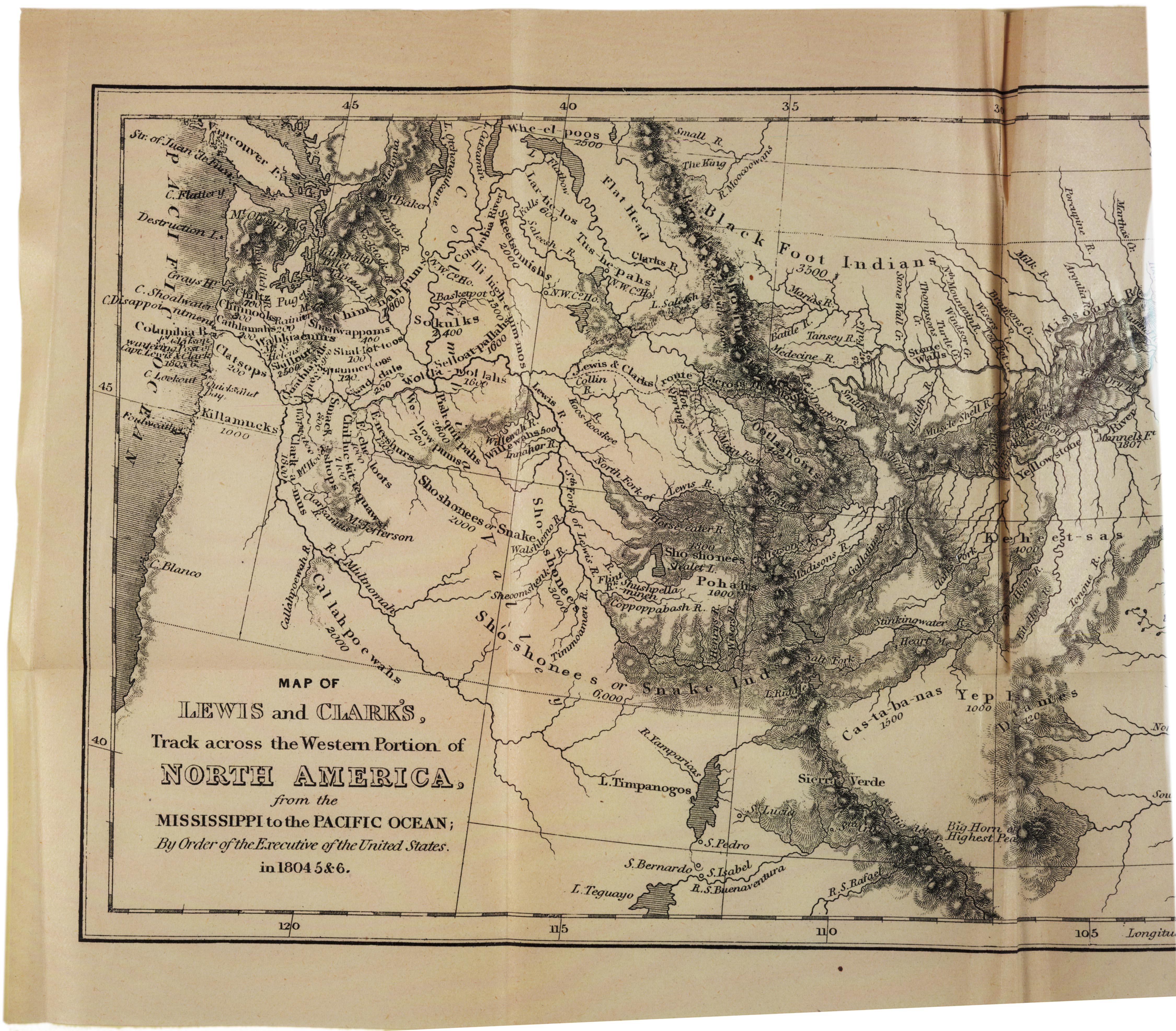 Map of a part of Louisiana and Mississippi, illustrating the