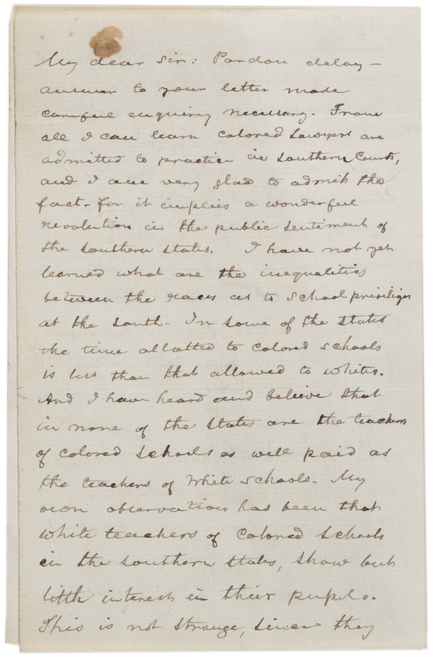 Frederick Douglass on Jim Crow, 1887 | Gilder Lehrman Institute of American History1498 x 2244