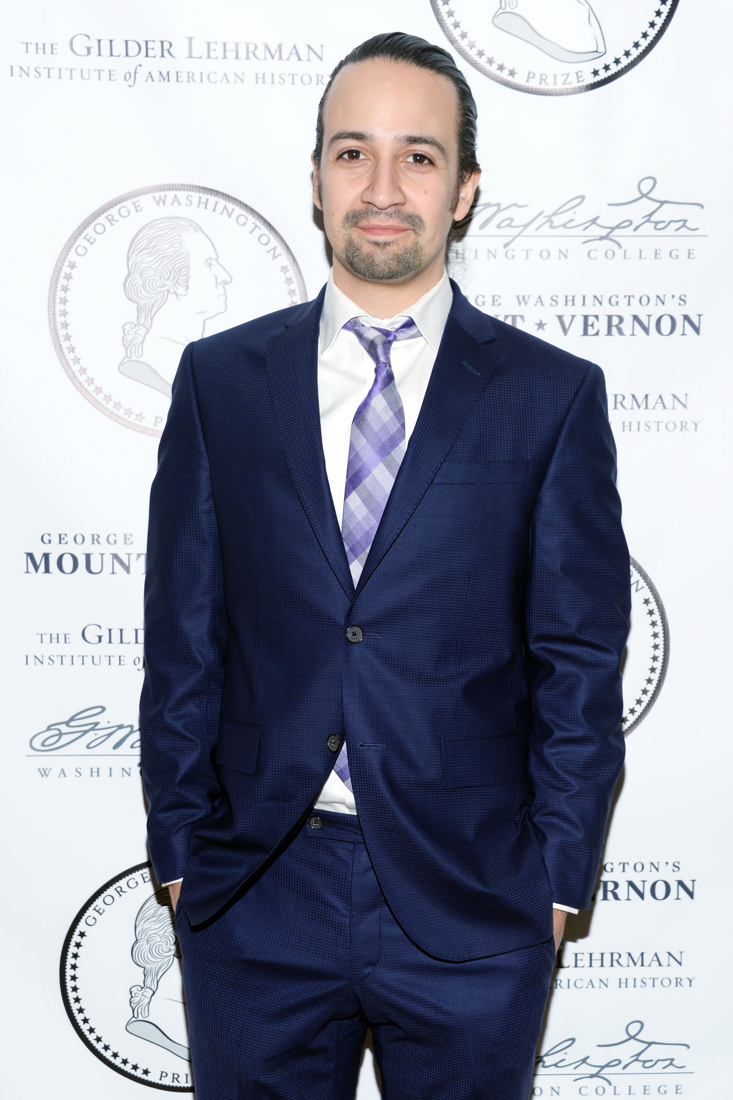 Lin-Manuel Miranda at the George Washington Prize