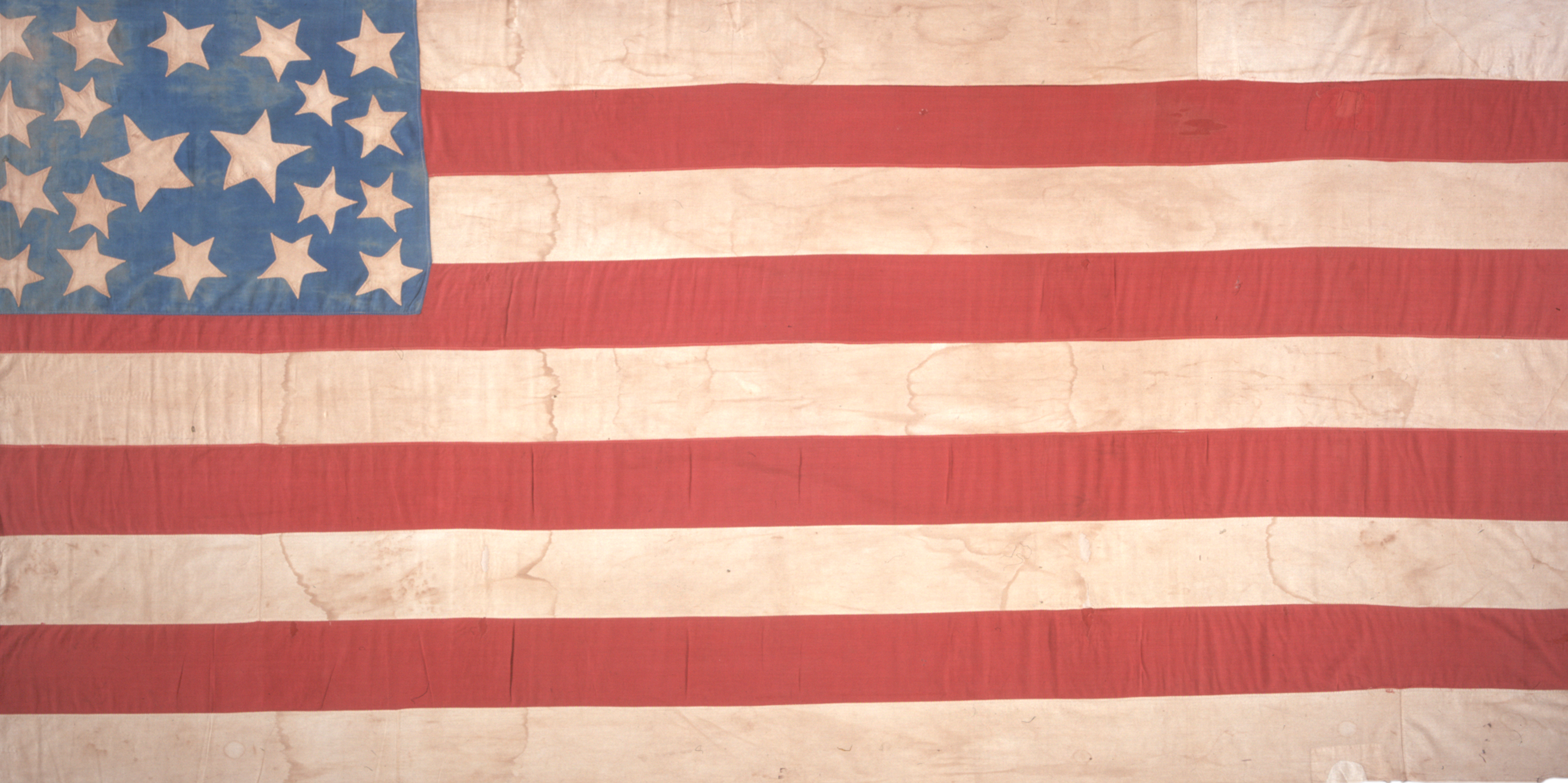 Twenty Star American "Abolitionist Flag", ca. 1859 (Gilder Lehrman Institute)