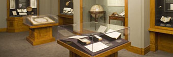 The Gilder Lehrman Gallery at George Washington's Mount Vernon.