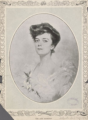 Alice Roosevelt, n.d. (The New York Public Library Digital Collections)