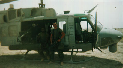 Operation Iraqi Freedom: At Camp Whitehorse, Nasiriyah, Iraq, Spring 2003 (Courtesy of Maurice Decaul)