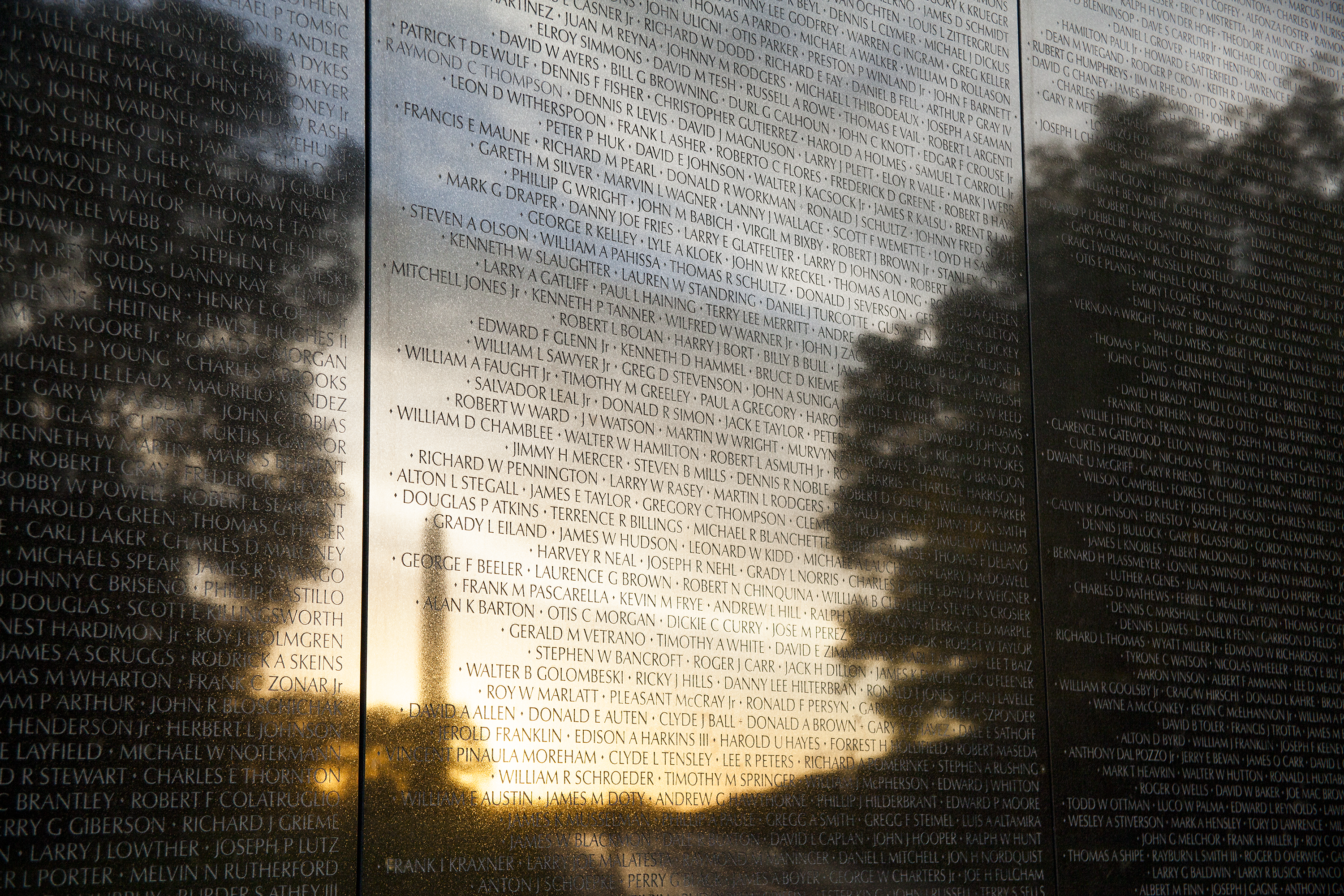  The Vietnam Veterans Memorial, photograph by Victoria Sambunaris, courtesy Maya Lin Studio