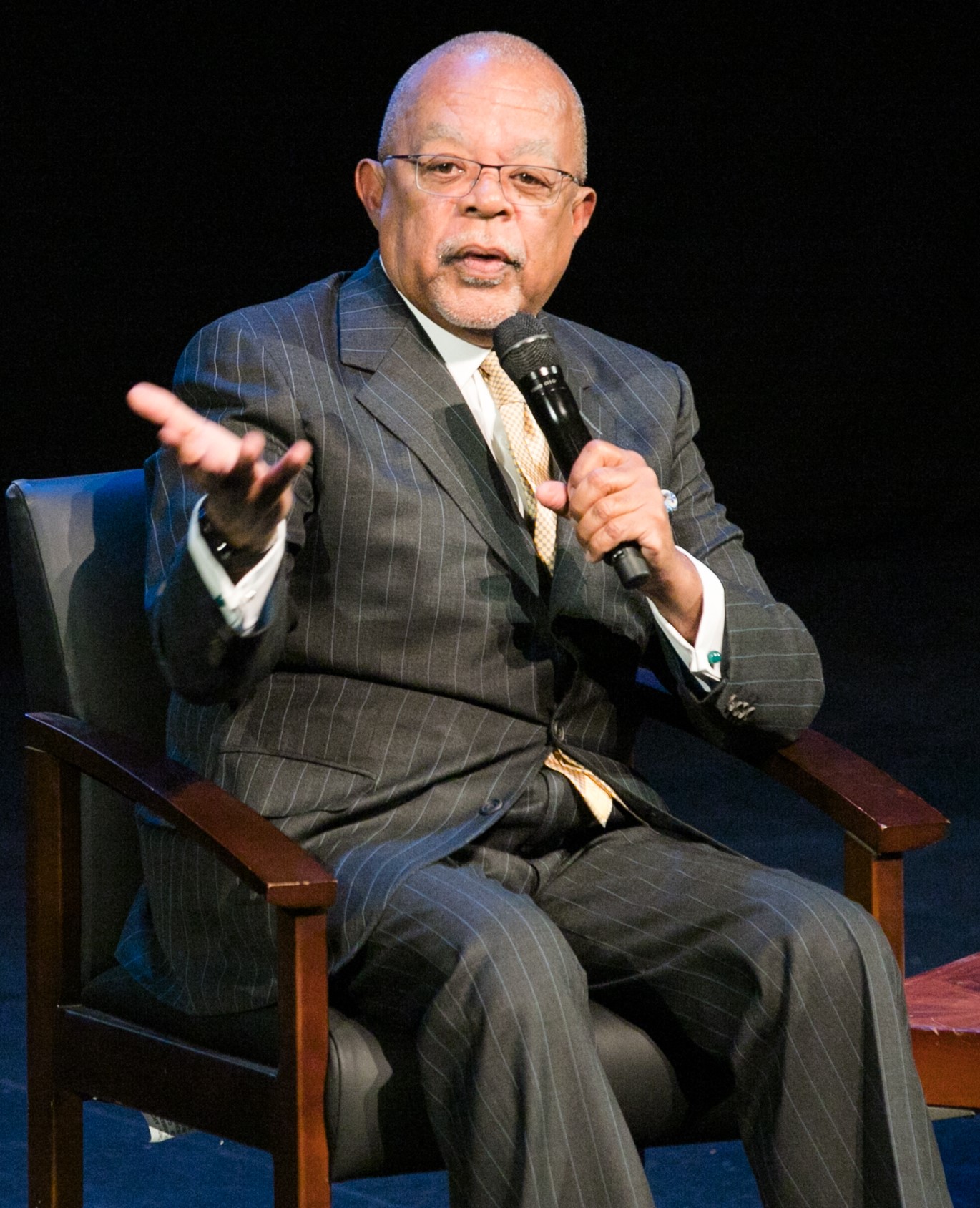 Henry Louis Gates, Jr., at a Gilder Lehrman Institute book talk in 2019