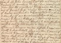 Isaac Merrill to John Currier, April 19, 1775 (Gilder Lehrman Collection) Isaac Merrill to John Currier, April 19, 1775 (GLC00303)