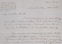 Horace Greeley to Elizabeth Oakes Smith, March 1, 1851 (Gilder Lehrman Collection) Horace Greeley to Elizabeth Oakes Smith, March 1, 1851 (Gilder Lehrman Colle