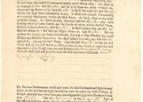 John Reid Jr.’s indenture of apprenticeship with Robert Livingston Jr., November 1, 1742. (Gilder Lehrman Collection) John Reid Jr., Indenture of apprenticeship with Robert Livingston Jr., 1742 (GLC