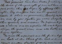Abraham Lincoln, speech fragment on slavery and the American government, ca. 1857–1858. (Gilder Lehrman Collection) Abraham Lincoln, speech fragment on slavery and the American government, ca. 185