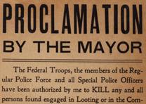 Eugene E. Schmitz, Proclamation by the Mayor, broadside, April 18, 1906. (Gilder Lehrman Collection) Eugene E. Schmitz, Proclamation by the Mayor broadside, April 18, 1906. (Gilder
