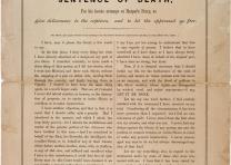 John Brown, “Address of John Brown to the Virginia Court..." December, 1859 (Gilder Lehrman Collection) John Brown, “Address of John Brown to the Virginia Court..." December, 1859 (Gi