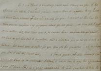 Lucy Knox to Henry Knox, May 1777. (Gilder Lehrman Collection) Lucy Knox to Henry Knox, May 1777. (GLC05895)