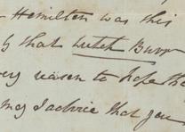 Angelica Schuyler Church to Philip Schuyler, July 11, 1804. (Gilder Lehrman Angelica Schuyler Church to Philip Schuyler, July 11, 1804. (Gilder Lehrman