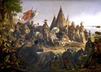 Discovery of the Mississippi (Courtesy the Office of the Architect of the Capitol)
