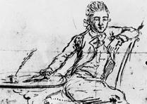 A self-portrait of John Andre, October 1, 1780 (George Dudley Seymour Papers, 1684-1944, Manuscripts and Archives, Yale University) A self-portrait of John Andre, October 1, 1780 (George Dudley Seymour Papers, 16