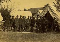 Gardner, Alexander. President Lincoln on Battlefield of Antietam, 1862.