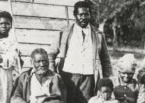 Five generations of an African American family in South Carolina, ca. 1862. (Gilder Lehrman Collection)