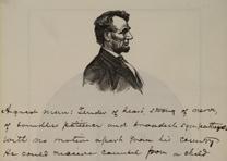 Frederick Douglass on Abraham Lincoln, 1880, from “The Lincoln Memorial: Album-Immortelles,” Osborn H. Oldroyd. (Gilder Lehrman Collection) Frederick Douglass on Abraham Lincoln, 1880 (GLC09091)
