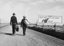 “Toward Los Angeles, California,” 1937, by Dorothea Lange. (Library of Congress) “Toward Los Angeles, California,” 1937, by Dorothea Lange. (Library of Congress)