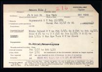 Ella Jane Osborn's service record. Click to enlarge. Ella Jane Osborn's service record. Click to enlarge.