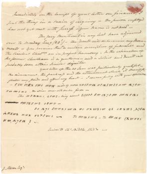 Aaron Burr to Joseph Alston, July 20, 1804 (GLC01523)