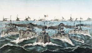 Our Victorious Fleets in Cuban Waters, 1898. (GLC03534)