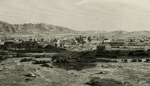 "Great Salt Lake City in 1853" from James Linforth's Route from Liverpool to Gre