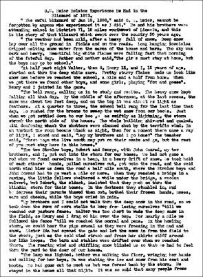 Blizzard essay image