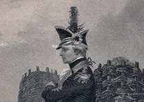 Alexander Hamilton as a soldier (Gilder Lehrman Collection)