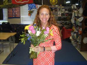 Mary Huffman, 2015 National History Teacher of the Year Mary Huffman, 2015 National History Teacher of the Year