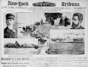 The June 16, 1904 front page of the New-York Tribune (Library of Congress)